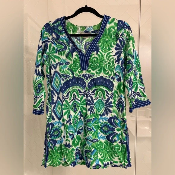 PEPPERMINT BAY • Women's Cover-Up/Beach Tunic • Size M - Picture 1 of 5